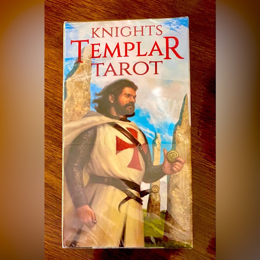 Knights Templar tarot card set. Unopened. New.